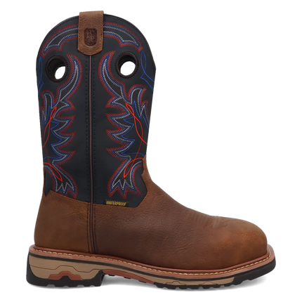 Dan Post Saddlebred - Men's Waterproof Leather Work Cowboy Boots (Closeout)