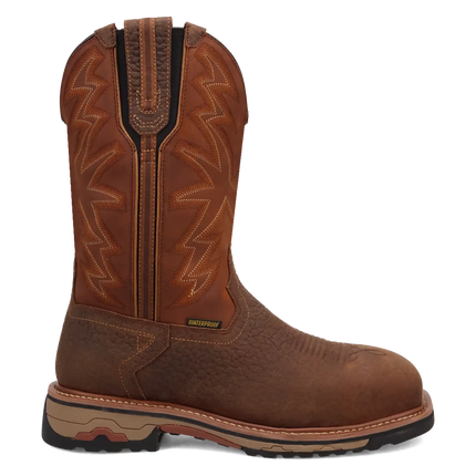 Dan Post Tumbleweed - Men's Waterproof Leather Work Cowboy Boots