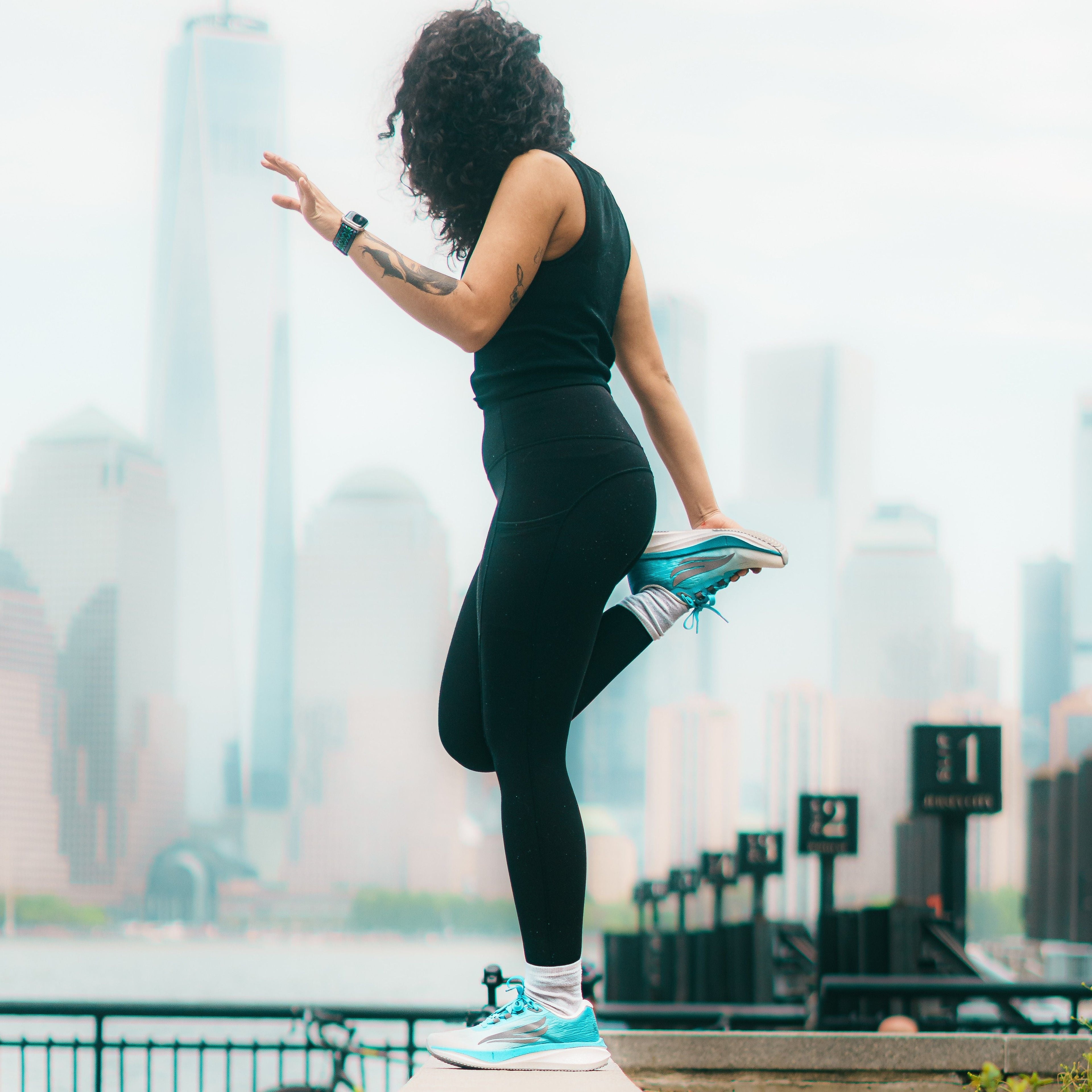 HORUS Blue Women Running Shoe