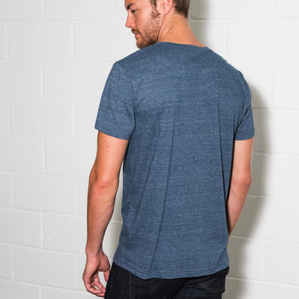 Men's Jersey Crew Neck Curved Pocket Tee