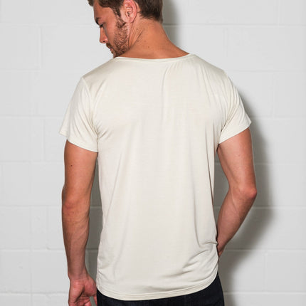 Men's Modal Wide Neck Tee