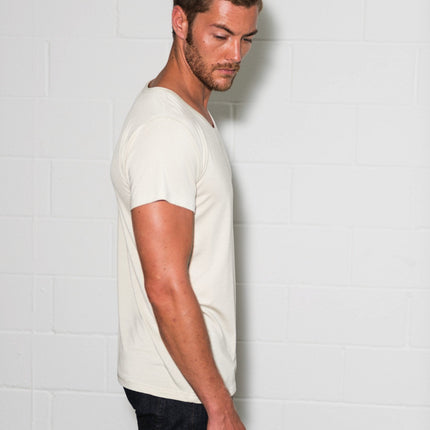 Men's Modal Wide Neck Tee