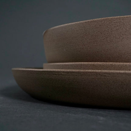 The Dinnerware Set - Gray/White