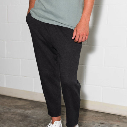 Men's French Terry Cut Off Raw Hem Sweatpant