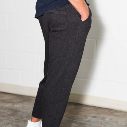 Men's French Terry Cut Off Raw Hem Sweatpant