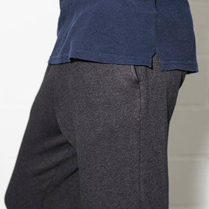 Men's French Terry Cut Off Raw Hem Sweatpant