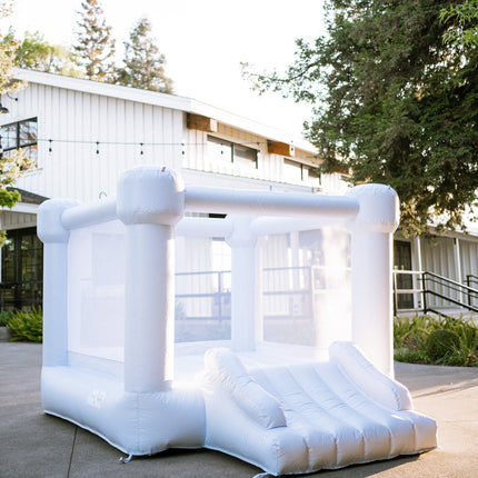 Mini Leo - Muted Blue Bounce House