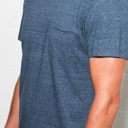 Men's Jersey Crew Neck Pocket Sailor Tee