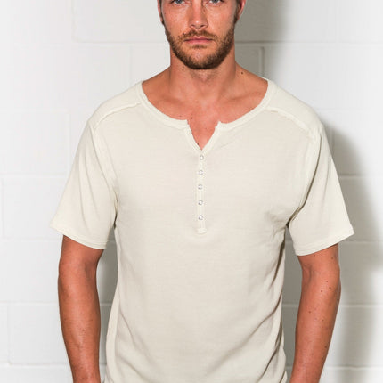Men's Henley Short Sleeve