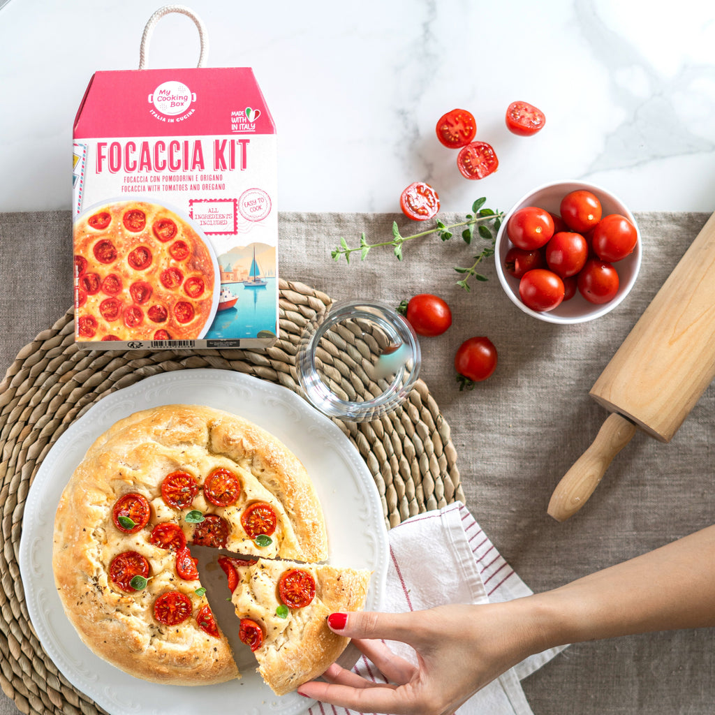 My Cooking Box, Focaccia Mix Kit – Tobies House