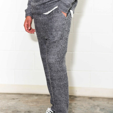 Men's Soft Knit Melange Jogger Pant