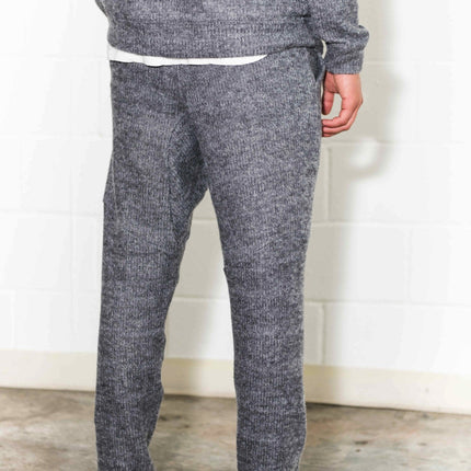 Men's Soft Knit Melange Jogger Pant