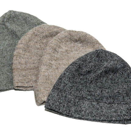 Melange Knit Beanie Cap - Short