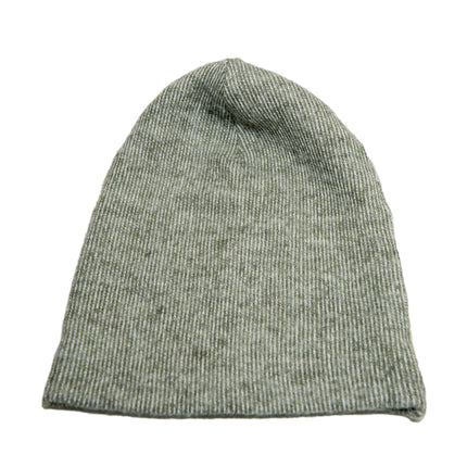 Melange Knit Beanie Cap - Long