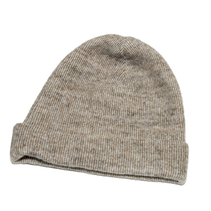 Melange Knit Beanie Cap - Long