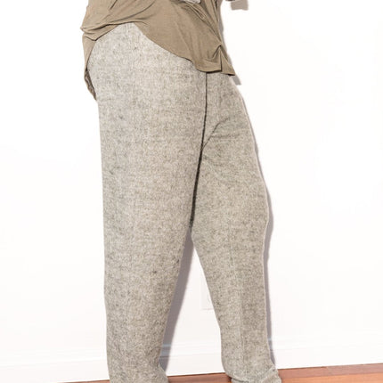 Men's Melange Knit Cinched Bottom Pant