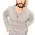 Grey/White Stripe / XS