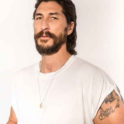 Men's Modal Curved Bottom Crew Tee