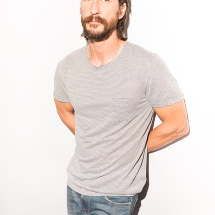 Men's Jersey Crew Neck Pocket Sailor Tee