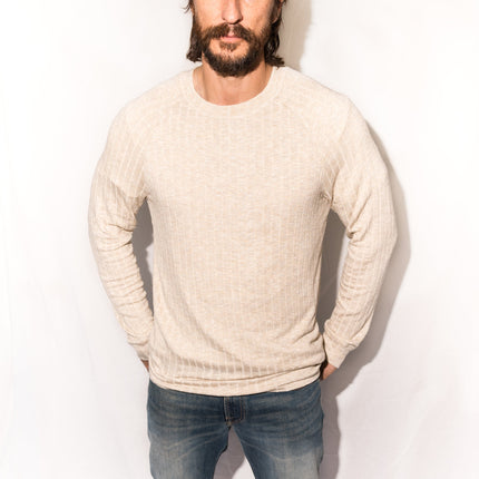 Men's Light Pullover Sweater - Camel