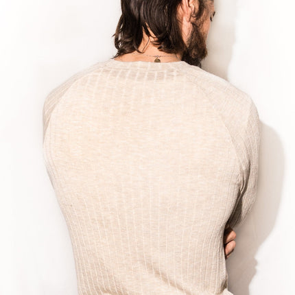 Men's Light Pullover Sweater - Camel