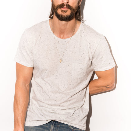 Men's Jersey Crew Neck Pocket Sailor Tee