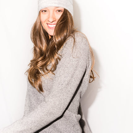 Melange Knit Beanie Cap - Short