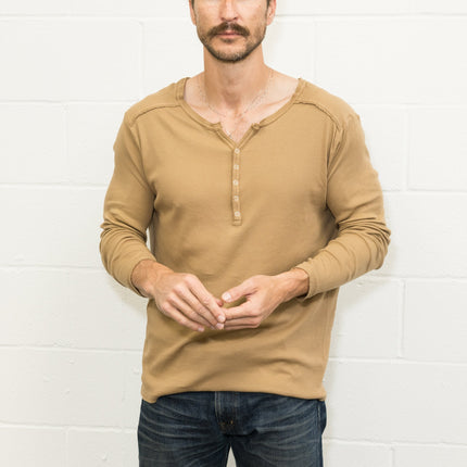 Men's Long Sleeve Henley