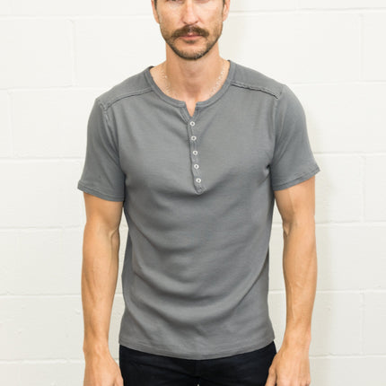 Men's Henley Short Sleeve