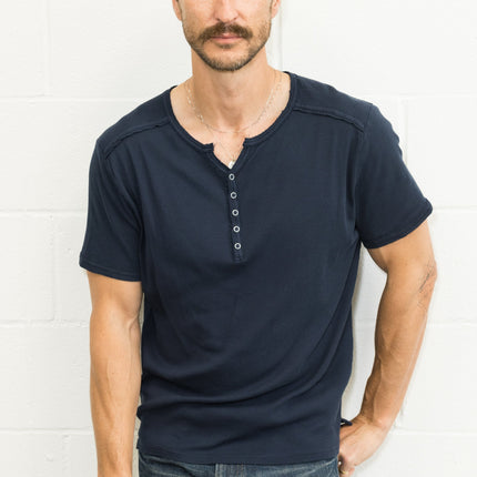 Men's Henley Short Sleeve
