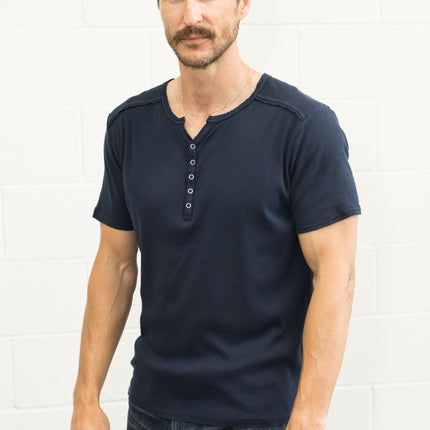 Men's Henley Short Sleeve
