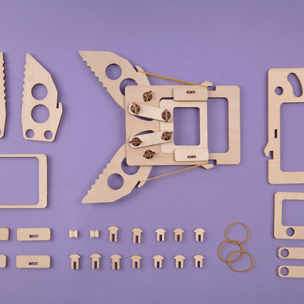 Mechanical Claw DIY Kit, Educational STEM Toy