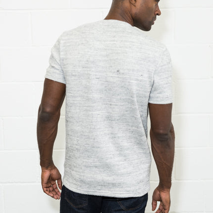 Men's Soft Knit Melange Short Sleeve Crew Tee
