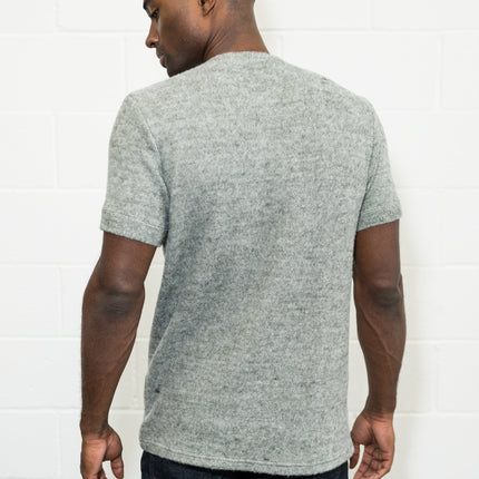 Men's Soft Knit Melange Short Sleeve Crew Tee