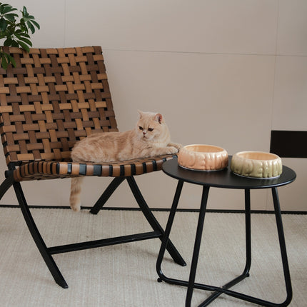 Puff Pet Bowl - Gradient Caramel