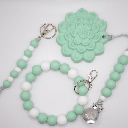 Mommy and Me Bundle // Aqua Succulent