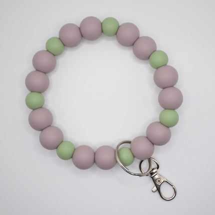 Lavender Succulent Wristlet