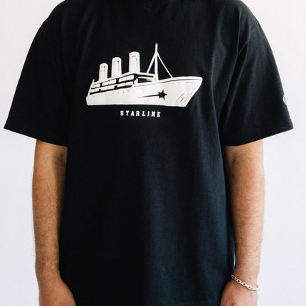Star Line Ship T-Shirt