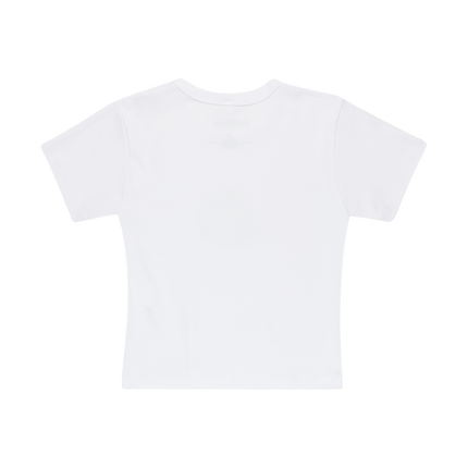 DUMB LOGO BABY TEE (WHITE)
