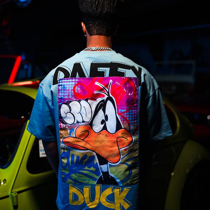 Daffy Duck GROVA T-Shirt - Stylish Cartoon Graphic Tee