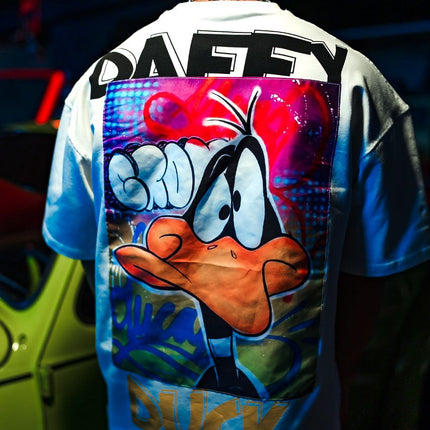 Daffy Duck GROVA T-Shirt - Stylish Cartoon Graphic Tee