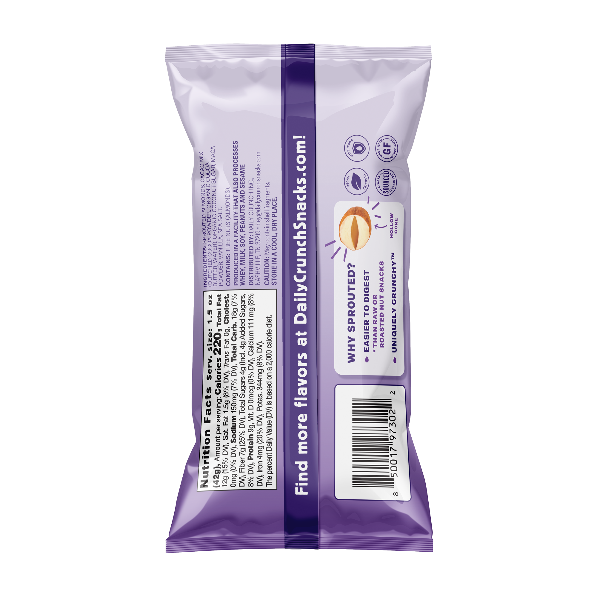 CACAO + SEA SALT (SNACK)