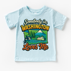 Ice Blue Short Sleeve Tee / 2T Kids
