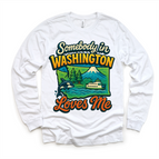 White Long Sleeve Tee / 2T Kids