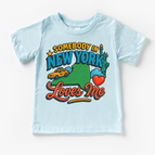 Ice Blue Short Sleeve Tee / 2T Kids