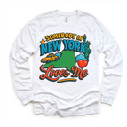 White Long Sleeve Tee / 2T Kids