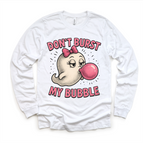 White Long Sleeve Tee / 2T Kids