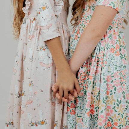 SALE Don't Worry, Be Hoppy Ruffle Twirl Dress