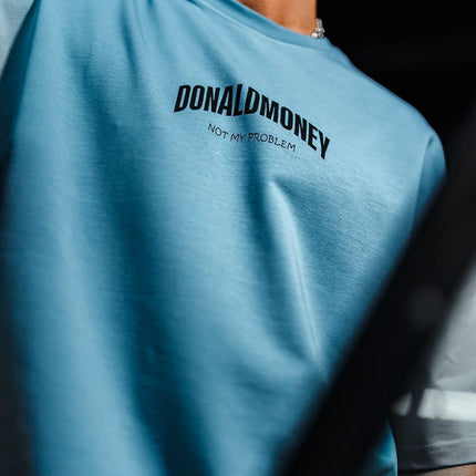 Donald Money Duck Graphic Tee, Funny Cartoon T-Shirt, Dollar Sunglasses