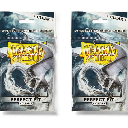 Dragon Shield Perfect Fit Sleeves - Clear (100-Pack)